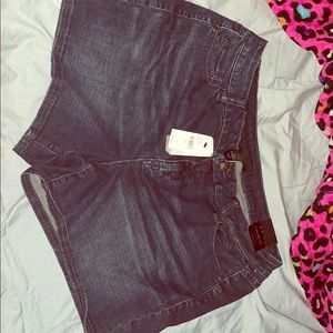 Lane Bryant jean shorts